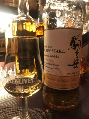 駒ヶ岳 シングルモルトウイスキー 2018 ネイチャーオブ信州 小彼岸桜