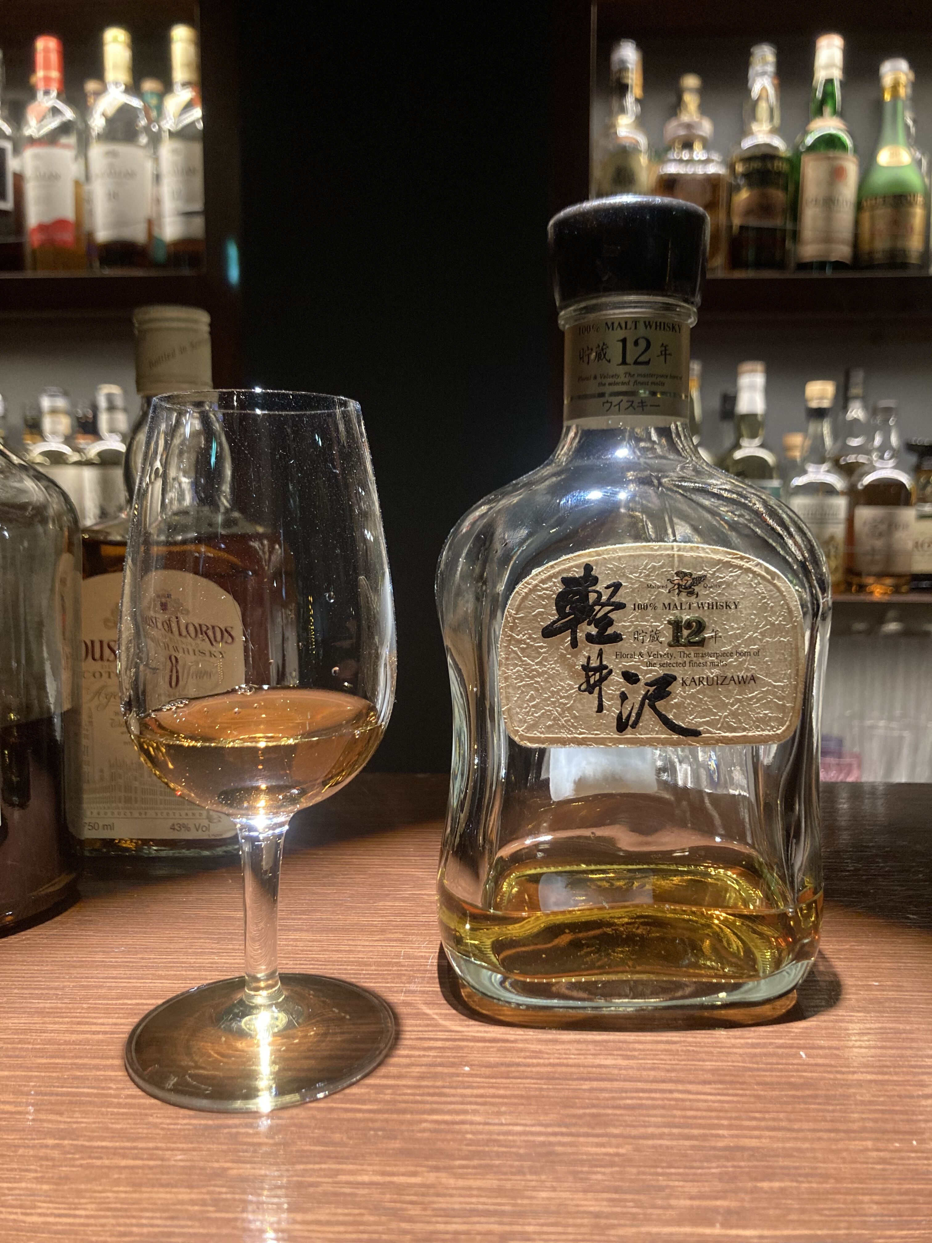 メルシャン 軽井沢 貯蔵12年 100％モルトウイスキー（1992～1995年頃