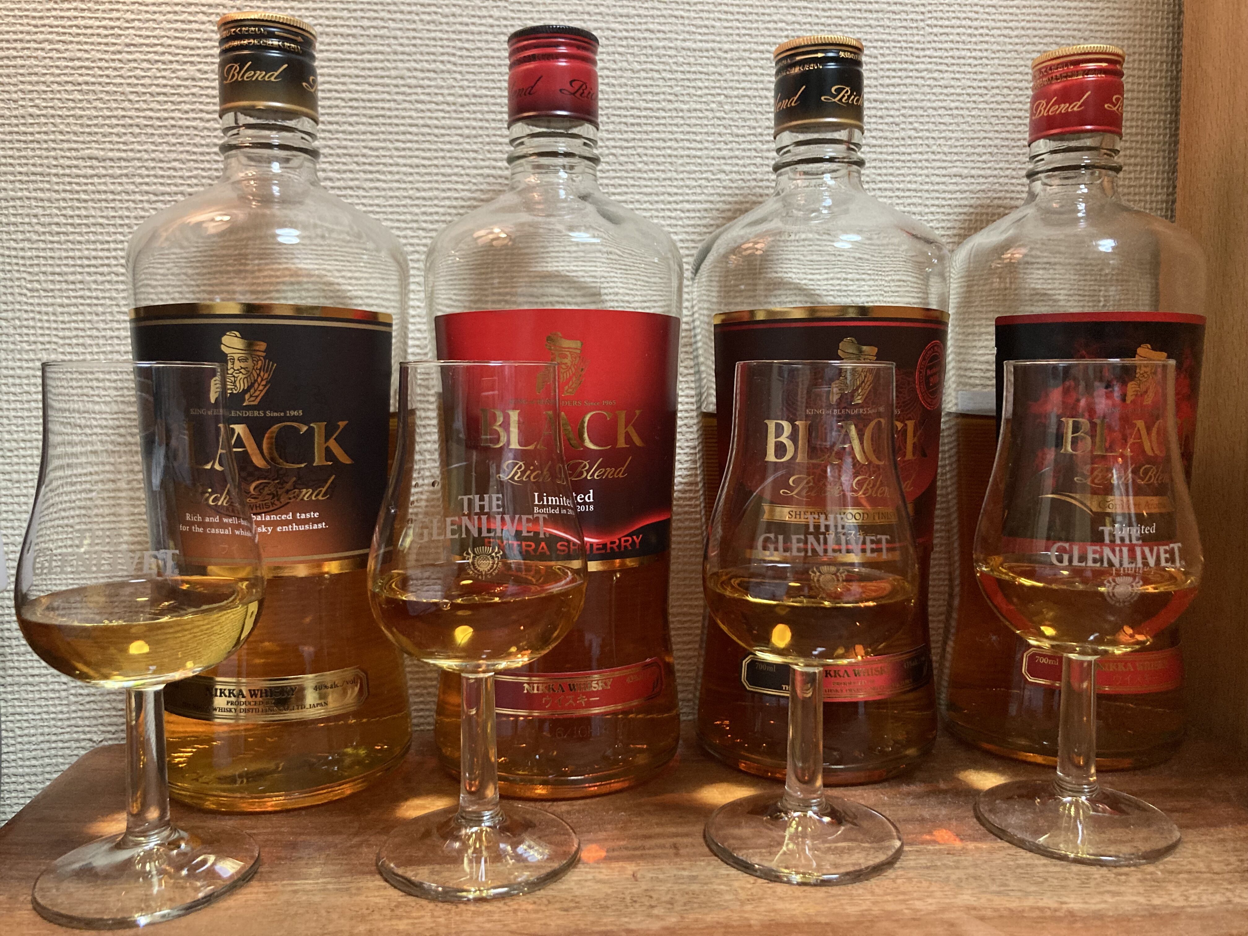 ブラックニッカ リッチブレンド シェリーウッドフィニッシュ & フロンティア BLACK NIKKA(ブラックニッカ) ブランデー リッチブレンド シェリー