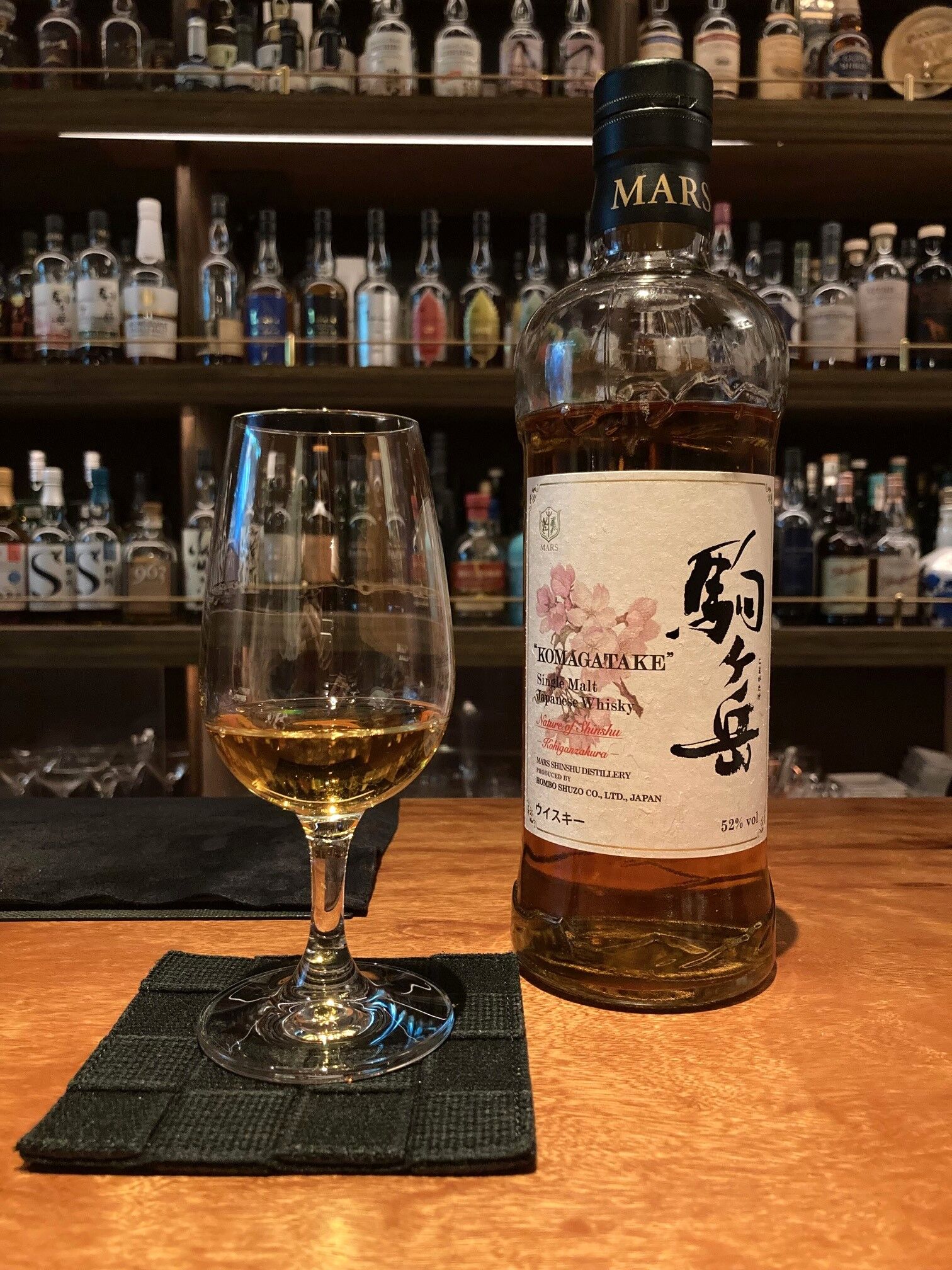 本坊酒造 シングルモルト駒ヶ岳 ネイチャーオブ信州 -小彼岸桜