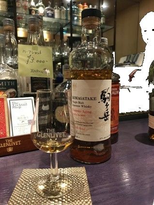 本坊酒造 シングルモルト駒ヶ岳 津貫エイジング Bottled in 2018