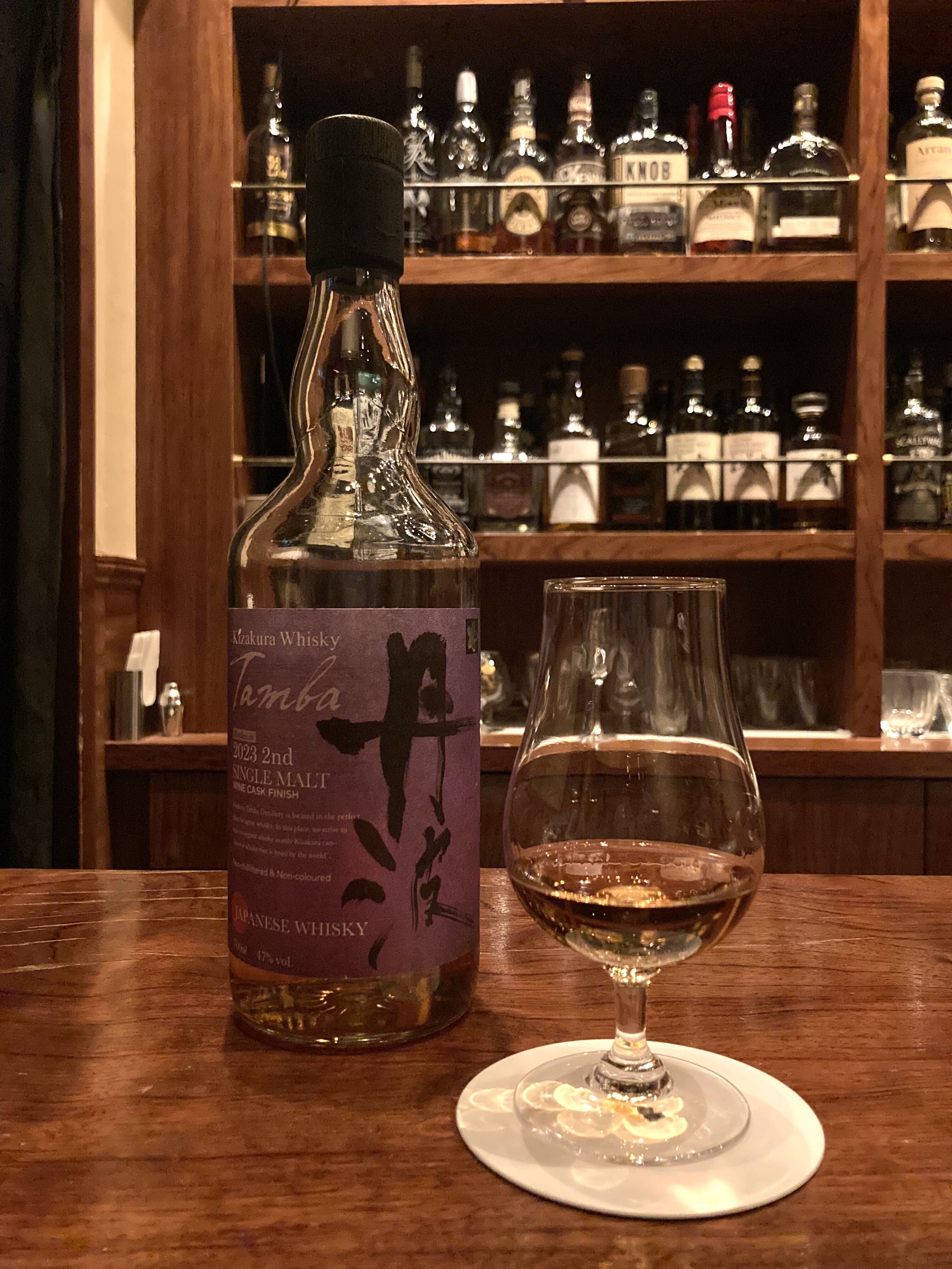 黄桜 丹波 シングルモルトジャパニーズウイスキー Bottled in