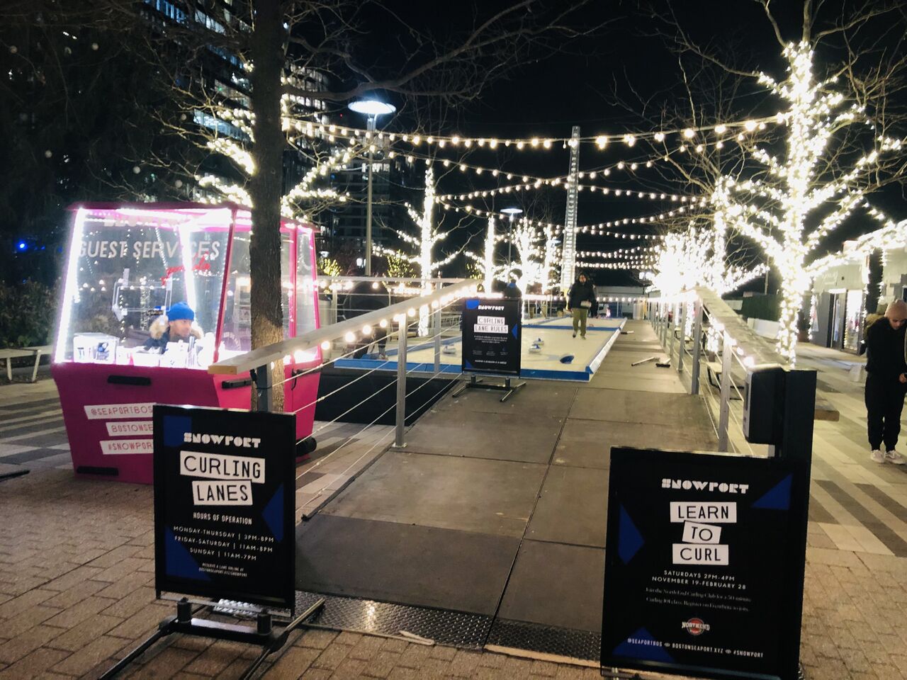 Seaport Holiday Marketエリアはクリスマスイベントが目白押し アメリカ🇺🇸で主婦ライフ