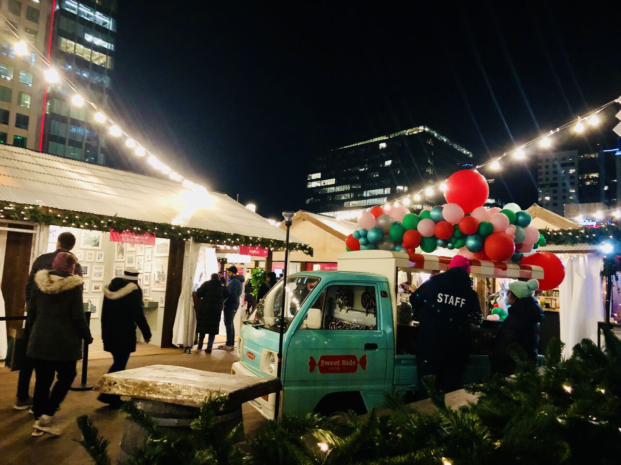 Seaport Holiday Marketエリアはクリスマスイベントが目白押し アメリカ🇺🇸で主婦ライフ