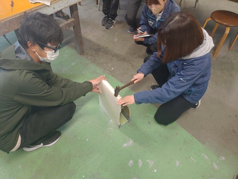 整備講習会1機体を壊す