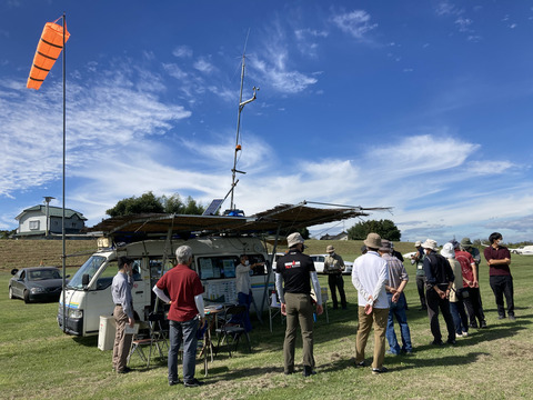 ブリーフィング風景