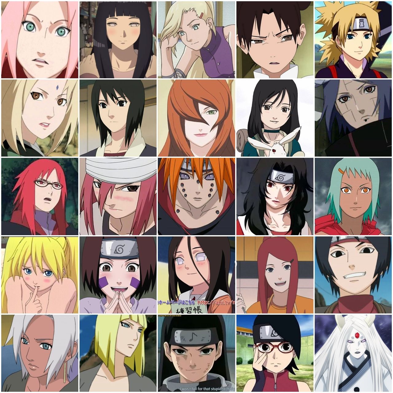 Narutoで一番かわいいの誰だ のハズがｗ じゃすたうぇーい