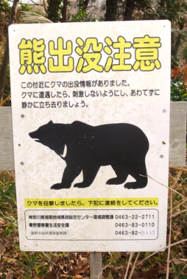 弘法山熊注意20Z