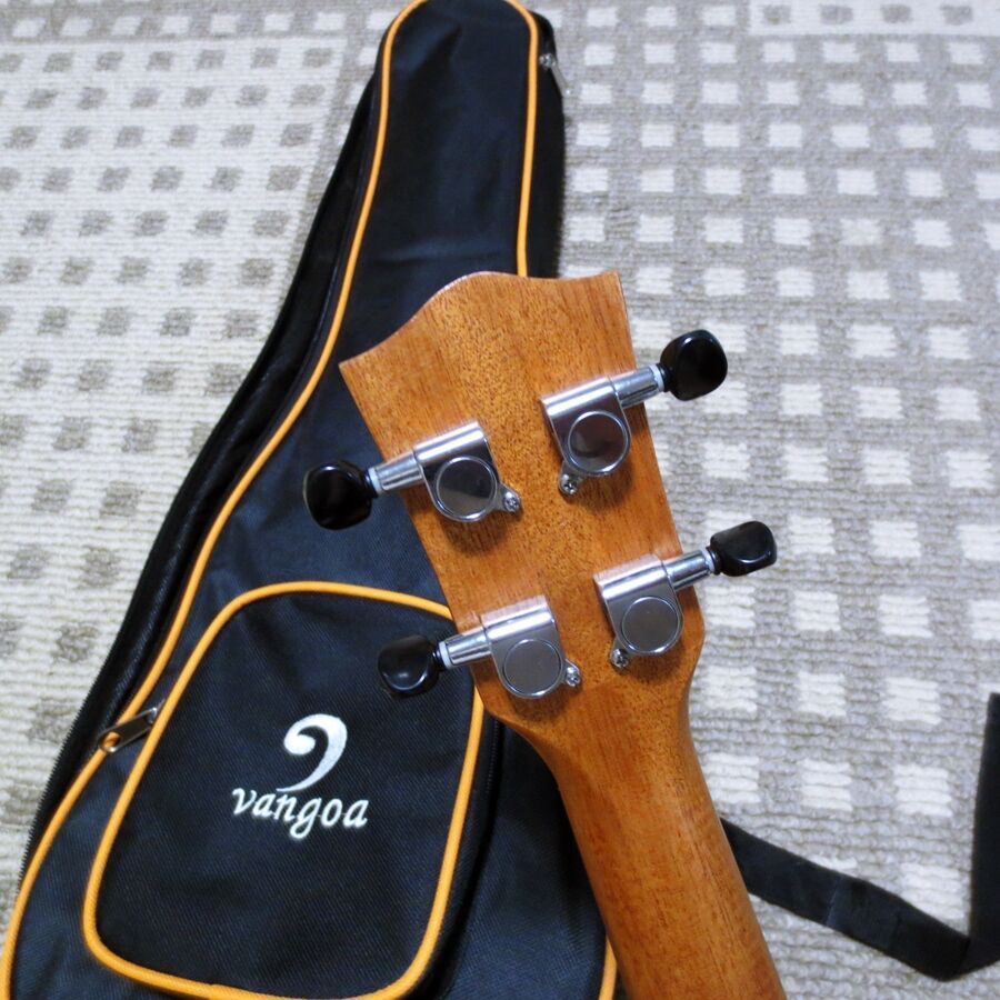 ほぼ新品の初心者でも弾きやすいテナーウクレレVANGOA