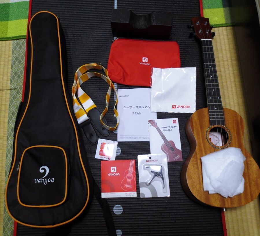 弾きやすいテナーウクレレVANGOA