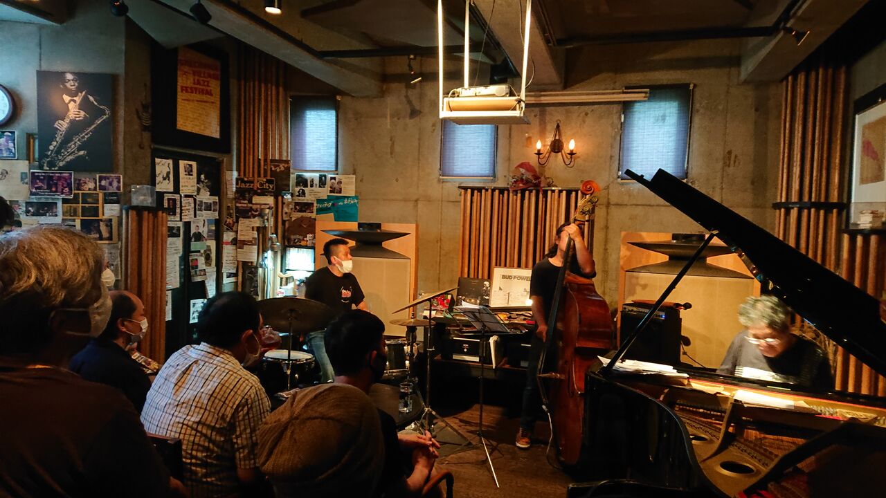 2021/06/13板橋文夫、瀬尾高志、新居なおき : Jazz Spot CANDY