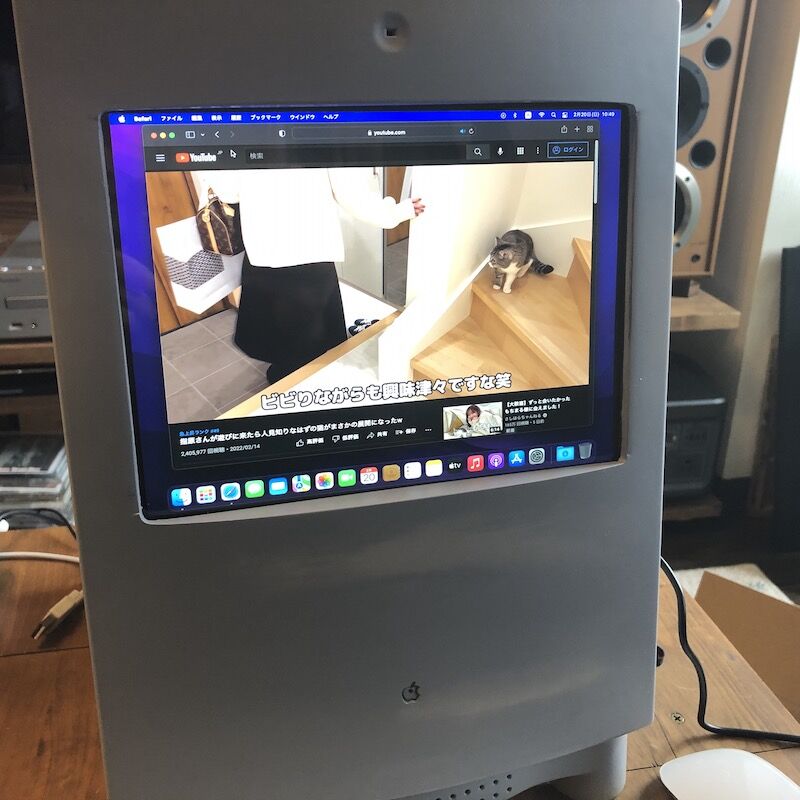 カラクラ:Apple Macintosh Color Classic改造2号機（カラクラM1