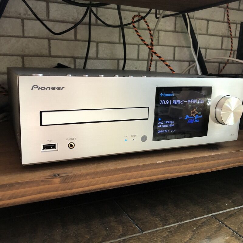 リビングのオーディオをアップデート（パイオニアX-HM76 : オーディオ