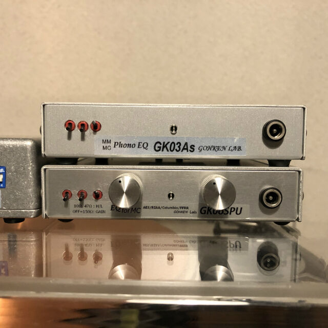 合研ラボ GK05LCR フォノイコライザー（MM専用）美品・禁煙環境 合研