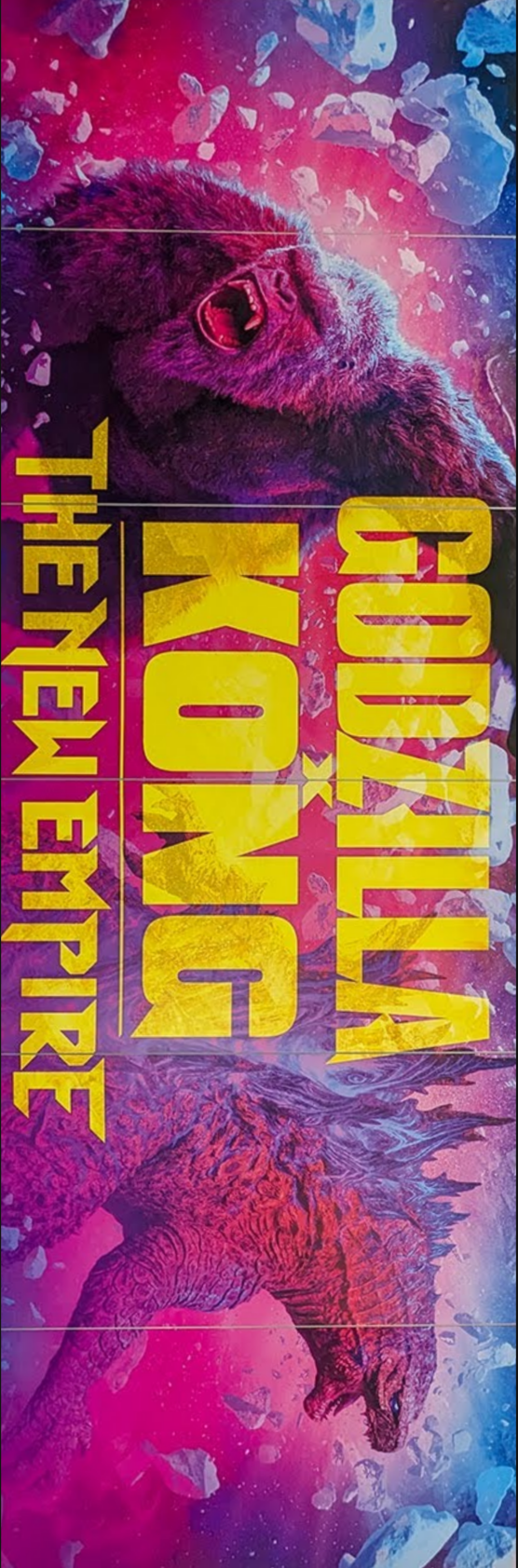 NEWポスターちょいと掲載【ゴジラ×コング:ザ・ニュー・エンパイア