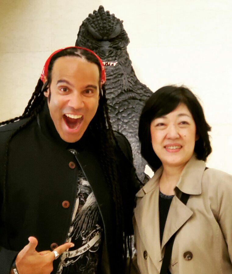 T J ストーム氏 来日で初代ゴジラ中島春雄さんの長女との出会い 特撮アラフィーz T J ストーム氏 来日で初代ゴジラ中島春雄さんの長女との出会い 特撮アラフィーz
