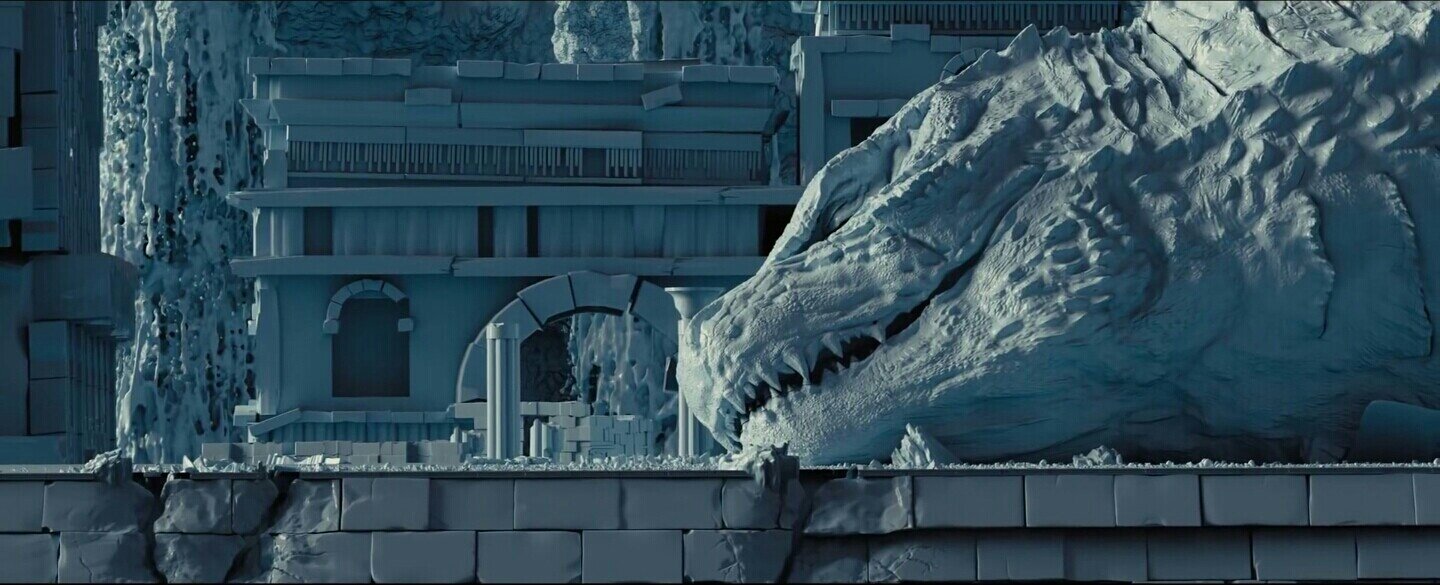 特典映像 ゴジラ キング オブ モンスターズ ゴジラの海底の隠れ家より 加筆 同19 15pm 特撮アラフィーｚ