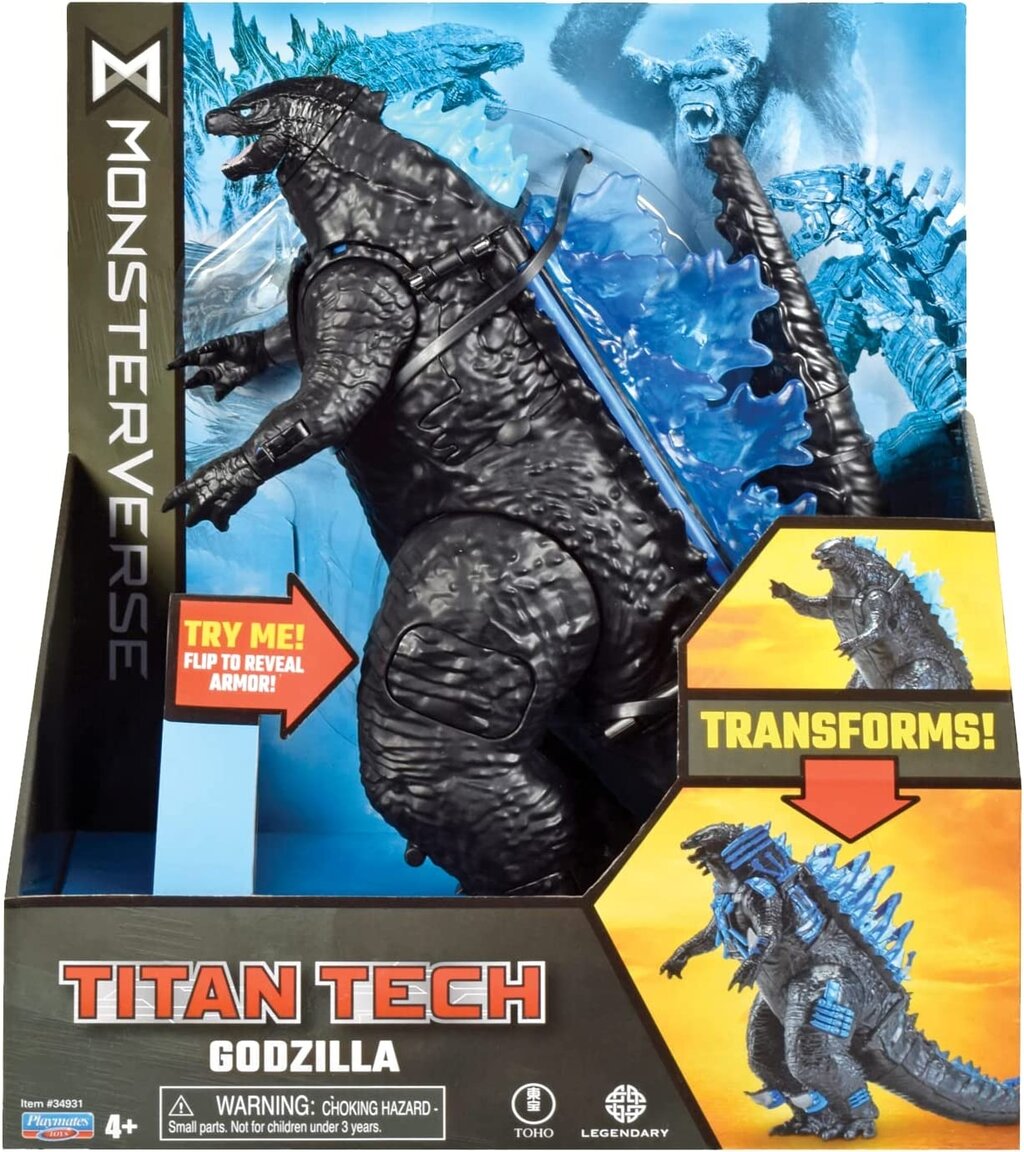 タイタン・テック ゴジラ プレイメイツ フィギュア 海外限定 続報・詳細/タイタンテック ゴジラとコング : 特撮アラフィーZ