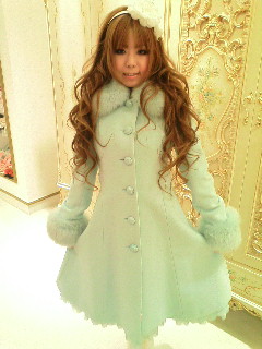 ジーザス ディアマンテ☆シンデレラコート38 ミント色 シンデレラコート☆サックス† : ジーザスディアマンテ大阪店