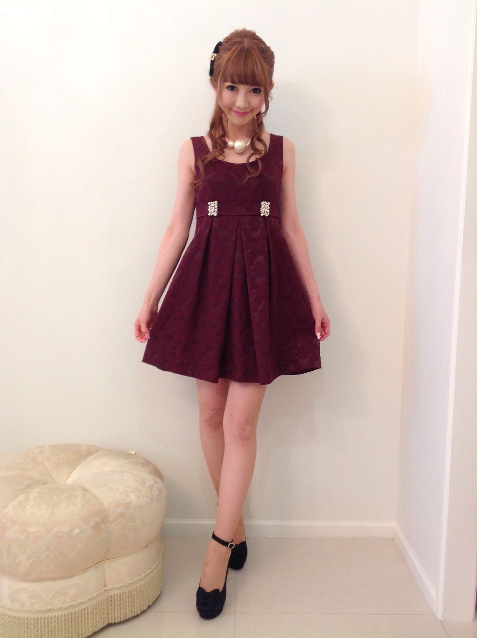 ☆Sale 70%OFF☆15.バロックドールワンピ☆バロックシャドーボルドー  