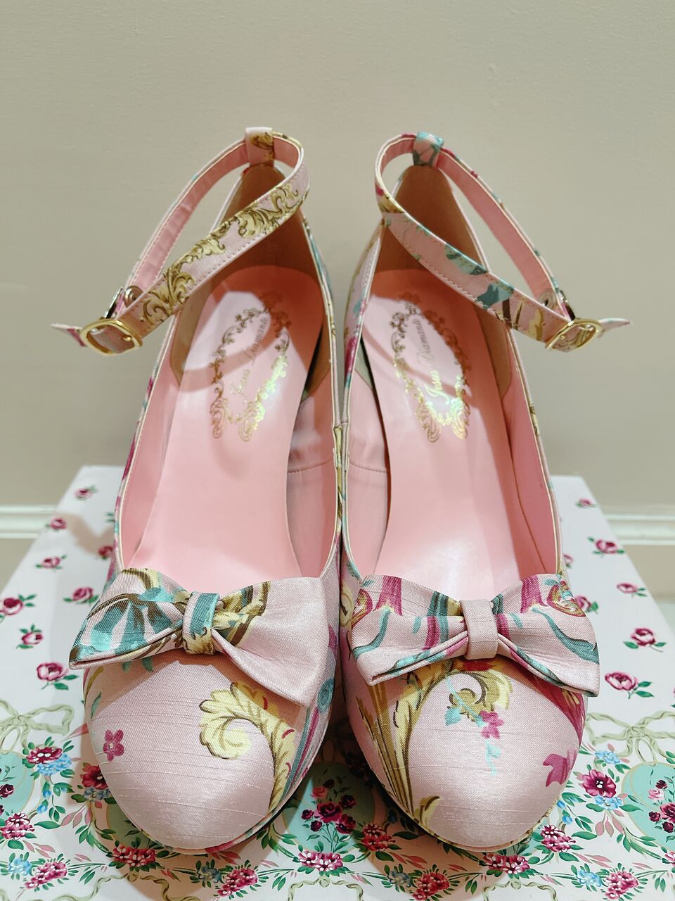 ☆Sale80%OFF☆ロココLadyワンリボンパンプス☆アントーニア柄マリー