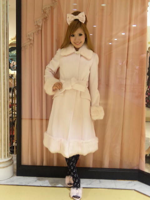 ♪☆Sale ♪裾ファー腰紐バルドーコート☆♪ : ♡Atelier Diamante  