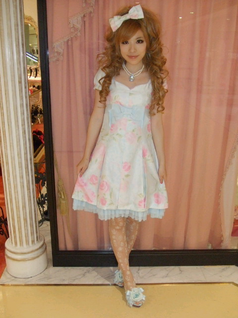 ジーザスディアマンテ　新バレリーナワンピ　サックス ジーザスディアマンテ 新バレリーナワンピ サックス