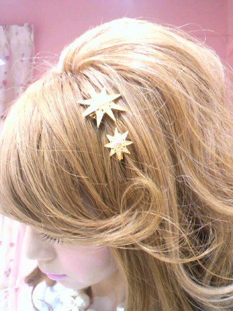 サンプルございます 星の髪飾り Atelier Diamante Nagoya