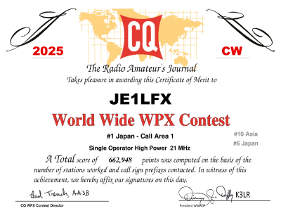 JE1LFX_CQWPX_2025_CW_certificate