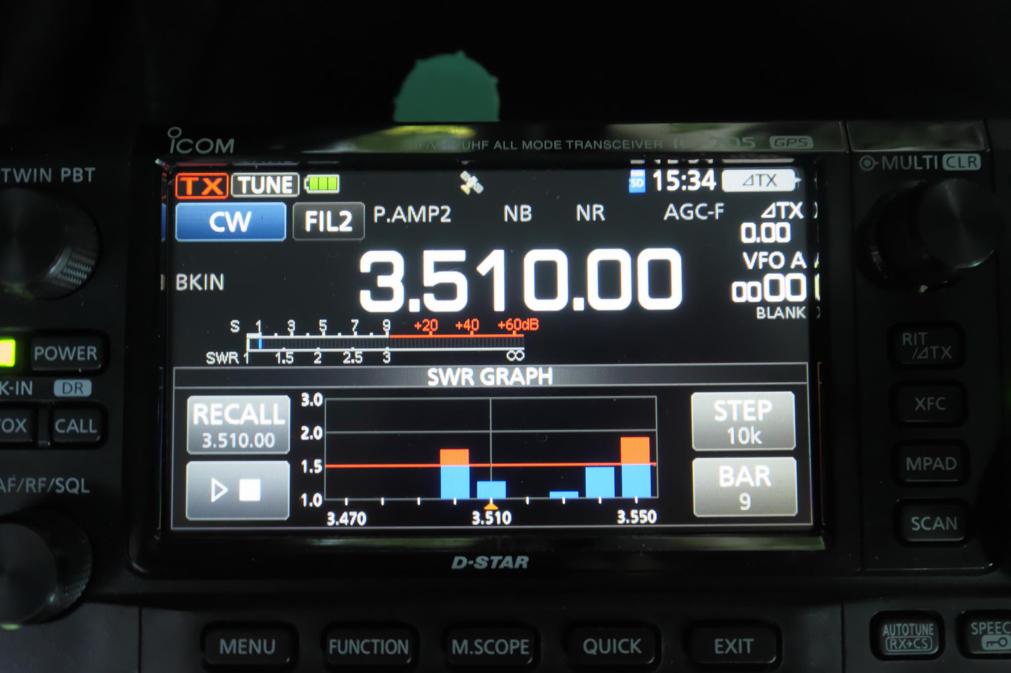 オートアンテナチューナAH-705を使ってみた : Le Cahier de JE1NGI オートアンテナチューナAH-705を使ってみた : Le Cahier de JE1NGI