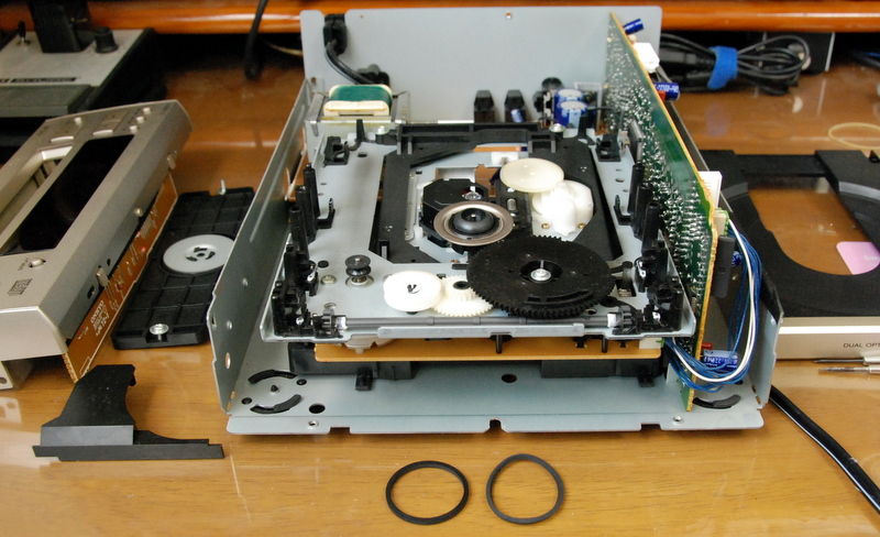 ONKYO C-705TX ベルト交換で復活! : JE4CERのアマチュア無線と ONKYO C-705TX ベルト交換で復活! : JE4CERのアマチュア無線と