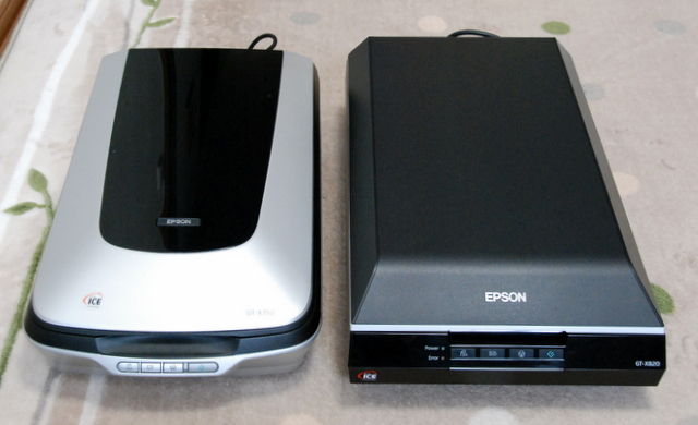EPSON GT-X820 スキャナー : JE4CERのアマチュア無線と趣味ブログ