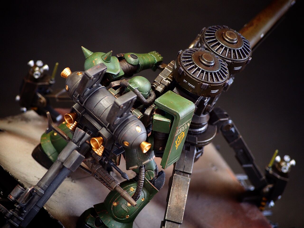 Thunderbolt Zaku Big Gun 俺の庭 Thunderbolt Zaku Big Gun 俺の庭