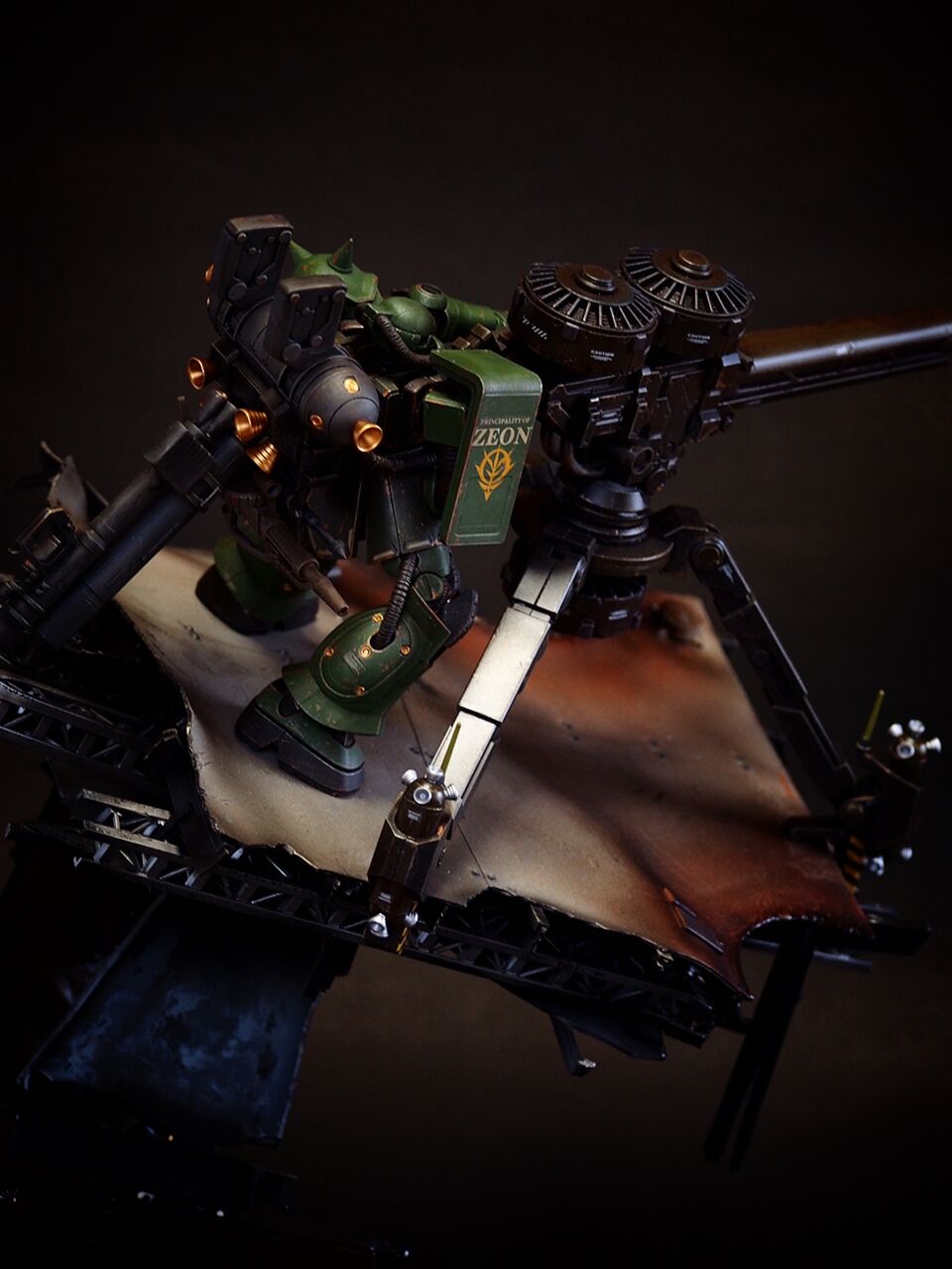 Thunderbolt Zaku Big Gun 俺の庭 Thunderbolt Zaku Big Gun 俺の庭