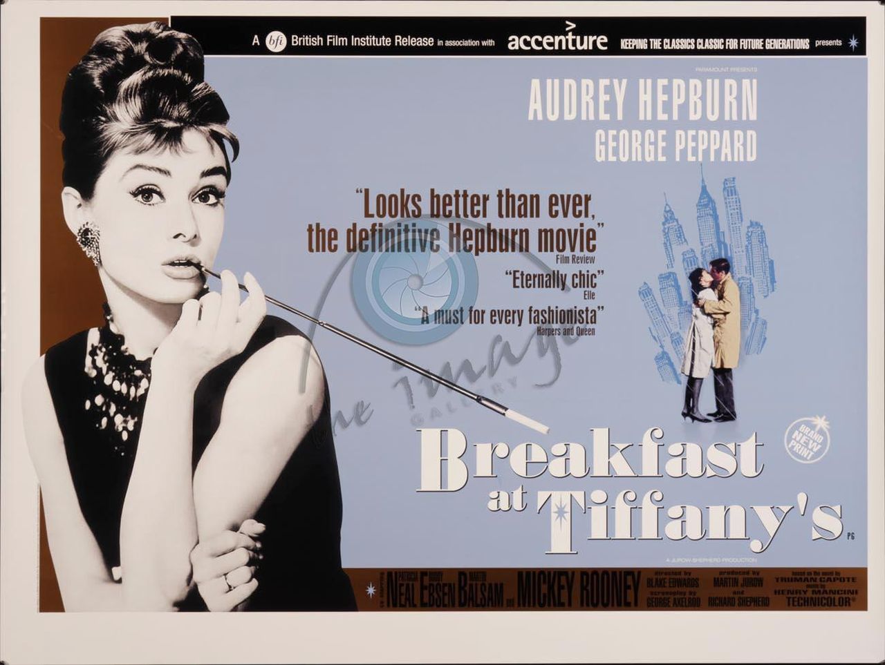 好きです、薄い本 : 「ティファニーで朝食を」 映画ポスター オードリー・ヘプバーン その2