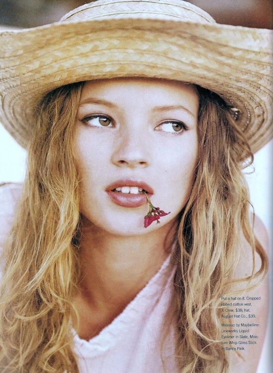 好きです、薄い本 : ケイト・モス Kate Moss イギリス スーパーモデル 90's その1