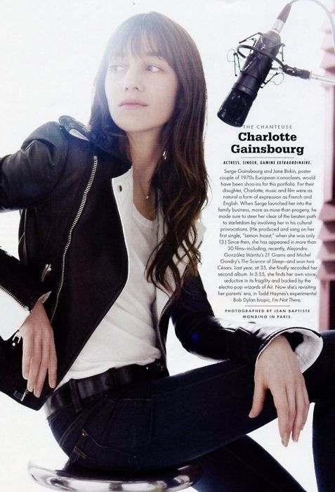 シャルロット ゲンズブール Charlotte Gainsbourg フランス 女優 好きです 薄い本