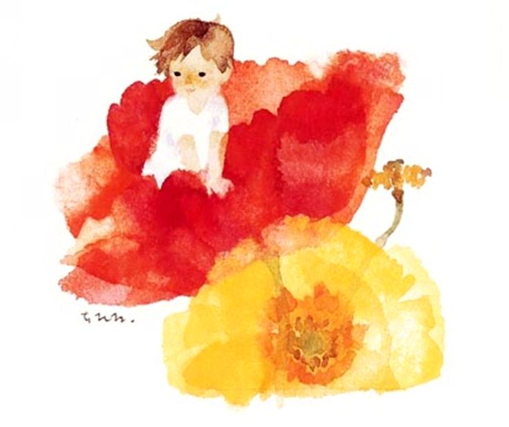 いわさきちひろ 画像集 その３ 好きです 薄い本