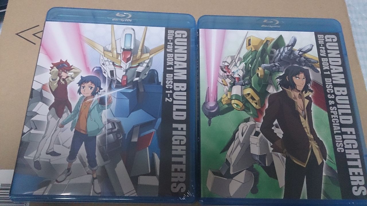 ガンダムビルドファイターズ Blu Raybox1 ブロ愚