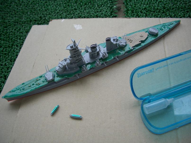 日本高速戦艦 榛名 第1次改装part1 ぷらもでる製作状況報告