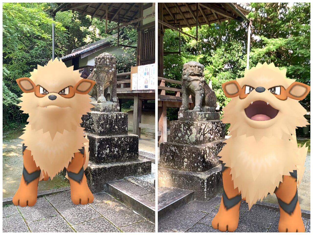 ポケモンと行く名所巡り 葛木坐火雷神社の狛犬 海豹屋 Kのblog ポケモンと行く名所巡り 葛木坐火雷神社の狛犬 海豹屋 Kのblog