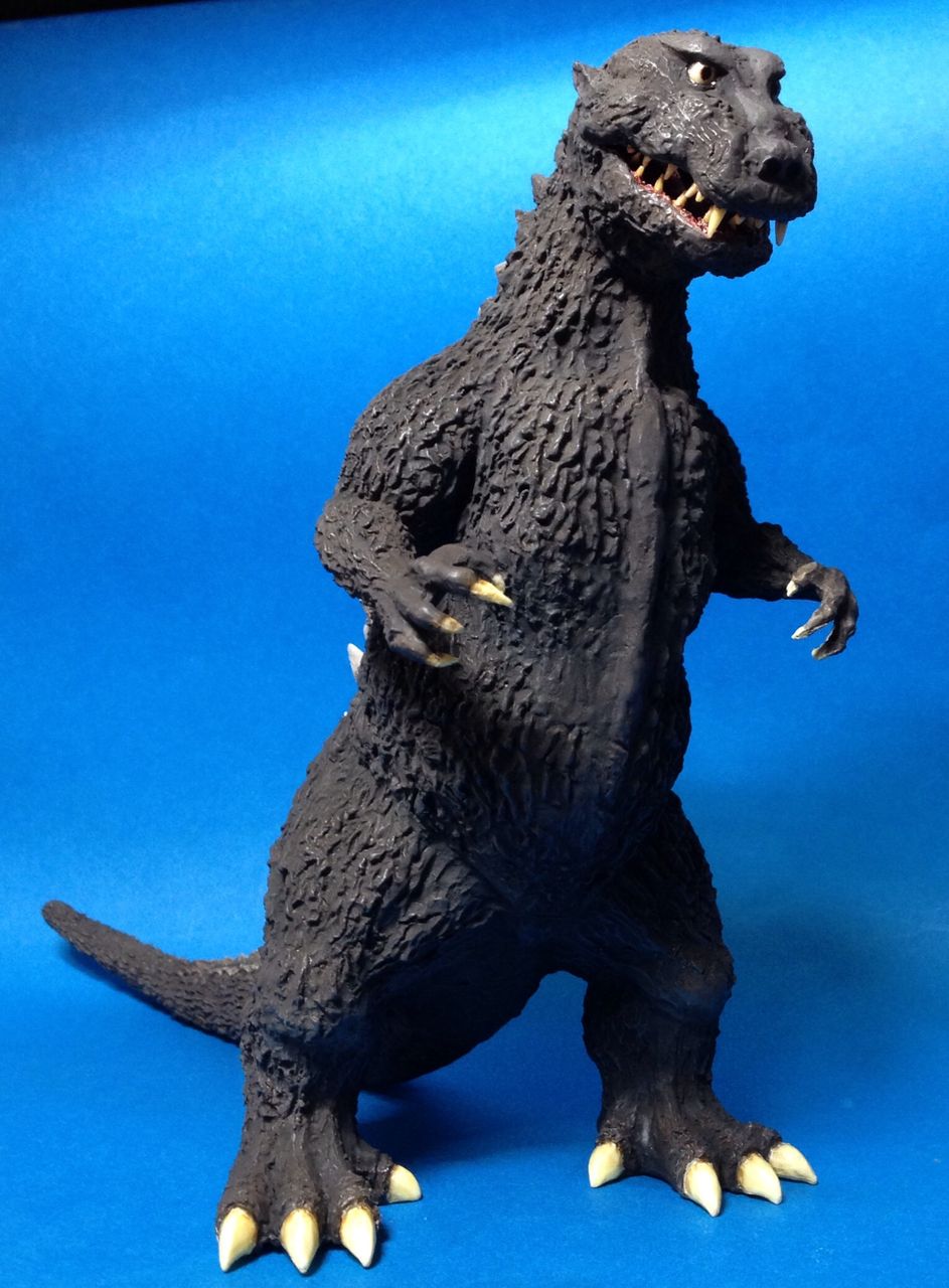 初代ゴジラ ひな形 雛形 雛型 スチールバージョン 国会議事堂襲撃 酒井