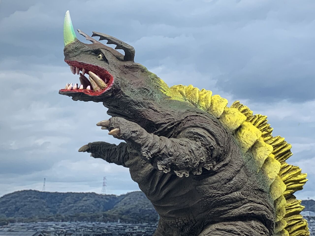 怪獣郷ソフビシリーズ 透明怪獣 ネロンガ 撮影会版