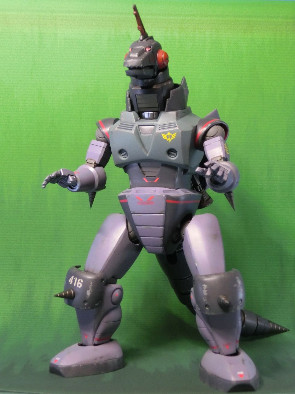 オラザク参加作品「超攻撃型局地戦用重MS Gドム」(ジドム