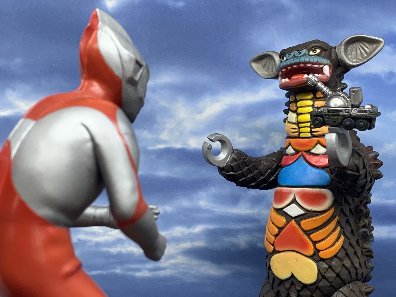 完成‼︎ 脳波怪獣ギャンゴ 〜ひとりウルトラマン祭43〜 : 海豹屋 完成‼︎ 脳波怪獣ギャンゴ 〜ひとりウルトラマン祭43〜 : 海豹屋