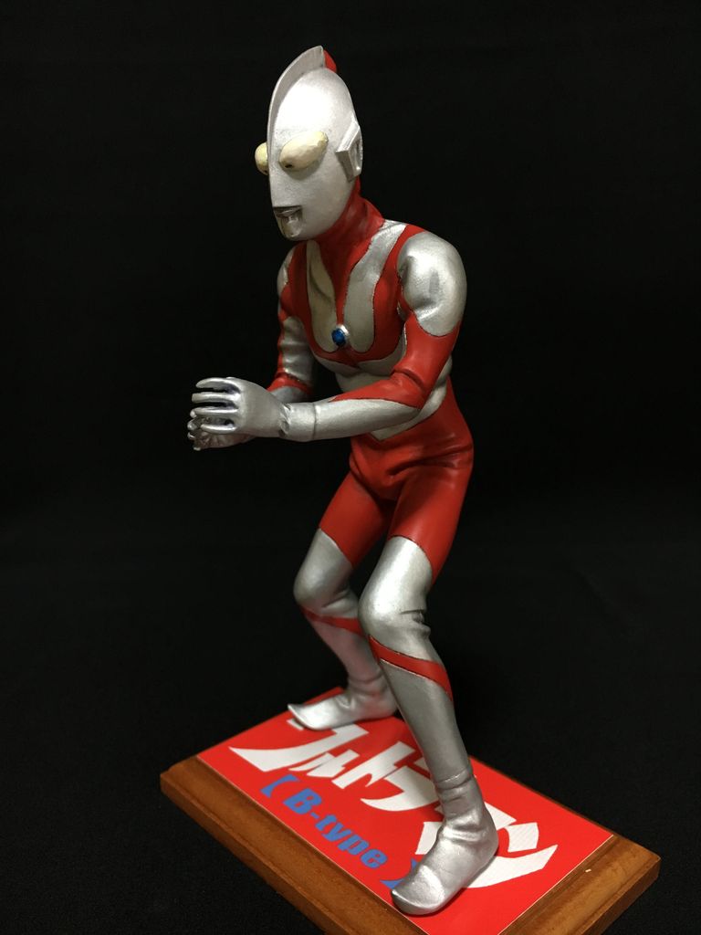 ボークス　ウルトラマン　Bマスク　ガレージキット　未組立 完成‼︎ ウルトラマン[Bタイプ]「構え」 〜ひとりウルトラマン祭19
