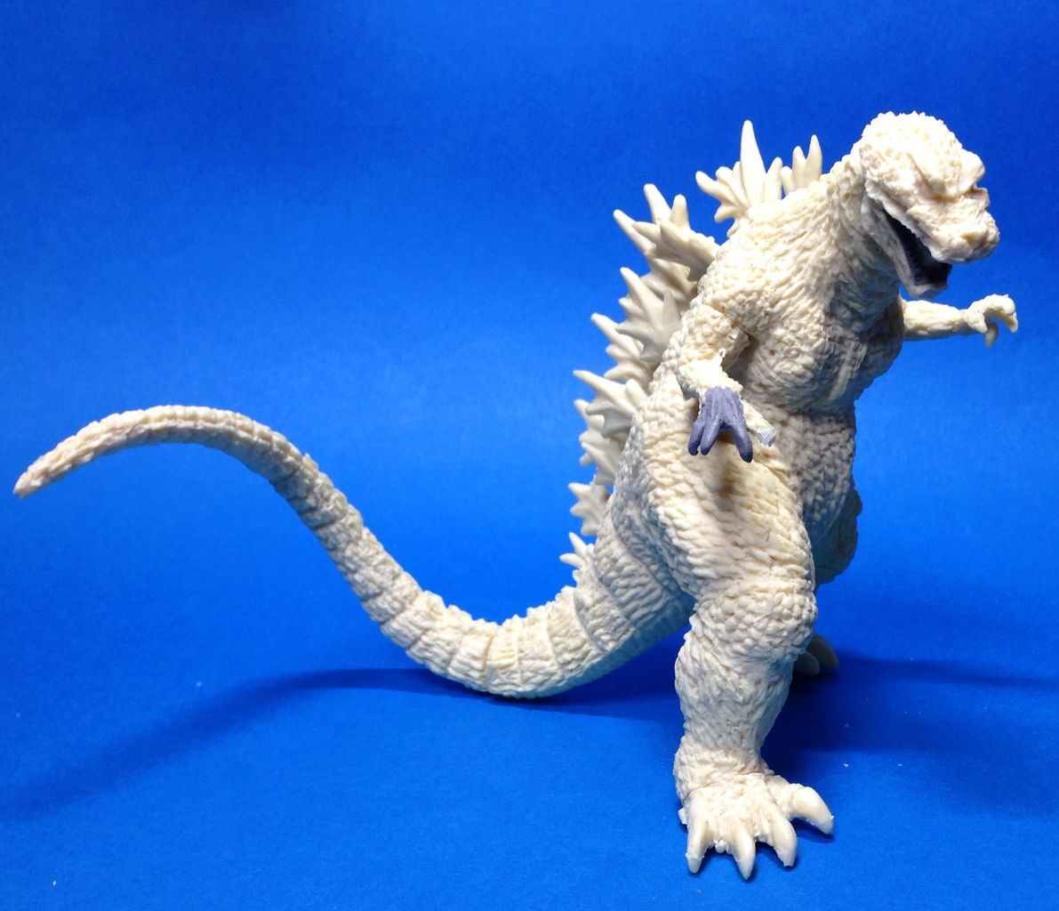 ゴジラ親子 ガレージキット てんつく工芸 ゴジラミニラ セット レジン