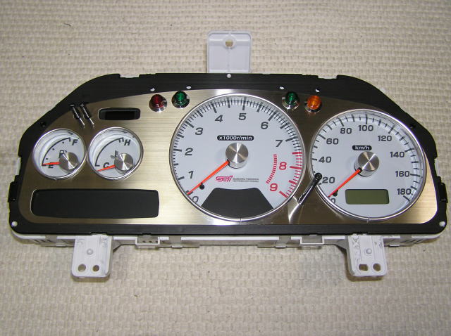 インプレッサ GC8】 メーターパネル改造計画（4）メーターリング作成