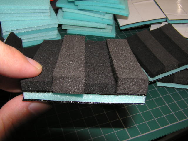 Gc8 Life スバル インプレッサ インプレッサ Gc8 オーディオ改善計画 ６ 拡散材 兼 吸音材の作成