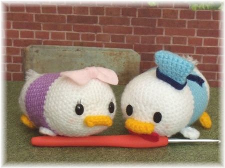 ツムツム編みぐるみ デイジー じぇる ｓ クロスステッチから色々と